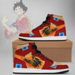 Luffy 2 - One Piece AJ1 Shoes