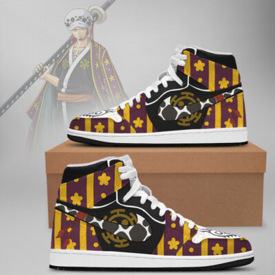 Law - One Piece AJ1 Shoes