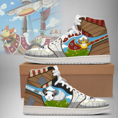 Sunny And Going Merry - One Piece AJ1 Shoes