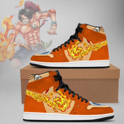 Ace - One Piece AJ1 Shoes