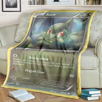 Anime Pokemon Axew Blanket And Quilt   -0W5MY-2126