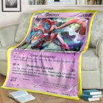 Anime Pokemon Deoxys Cosplay Quilts Blanket   -DHRGK-6696