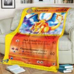 Anime Pokemon Expedition Charizard Quilts Blanket   -VYDBR-5801