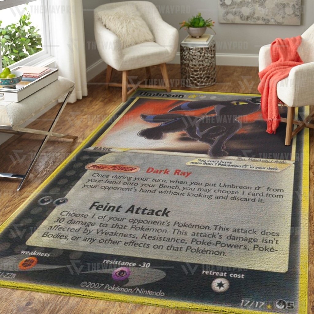 Anime Pokemon Gold Star Umbreon Quilt Blanket -VK9LC-6547 - Image 3