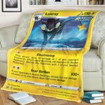 Anime Pokemon Luxray Blanket And Quilt   -5XUZS-2360