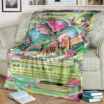 Anime Pokemon M Venusaur-EX Blanket And Quilt   -VN9YJ-3869