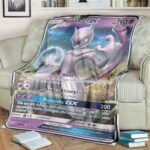 Anime Pokemon Mewtwo-GX Blanket And Quilt   -9P5YK-8591