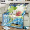 Anime Pokemon Shaymin EX Roaring Skies Blanket And Quilt, Rug -EKVFE-3047
