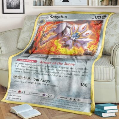 Anime Pokemon Solgaleo Cosmic Eclipse Blanket And Quilt   -DWJOX-2072