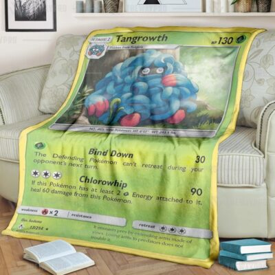 Anime Pokemon Tangrowth Blanket And Quilt   -VZQZ4-9280