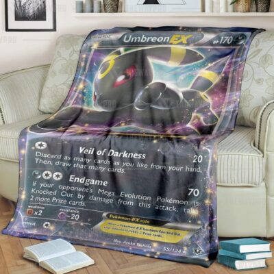 Anime Pokemon Umbreon-EX Quilts Blanket   -0QTFK-6206