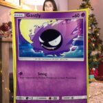 Cute Pokemon Gastly Pokemon Card Blanket 767814