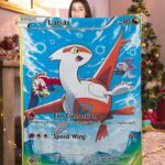 Cute Pokemon Latias Pokemon Card Blanket 832726