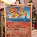 Cute Pokemon Moltres Pokemon Card Blanket 999244