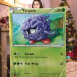 Cute Pokemon Tangela Pokemon Card Blanket 203720