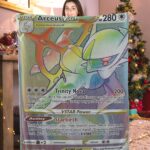Funny Pokemon Arceus Vstar Pokemon Card Blanket 996441