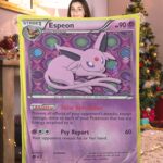 Funny Pokemon Espeon Pokemon Card Blanket 650084