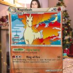Funny Pokemon Rapidash Pokemon Card Blanket 141994