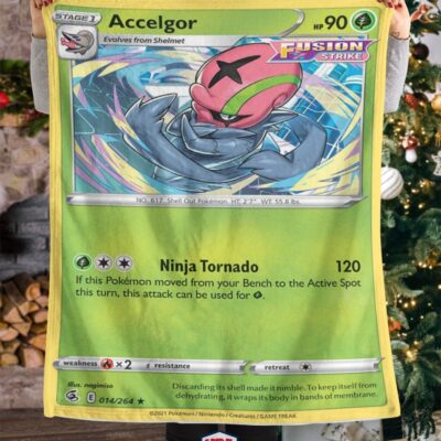 Pokemon Accelgor Fusion Strike Blanket   -ZNVRS-8500