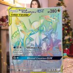 Pokemon Arceus, Dialga And Palkia Pokemon Card Blanket 965288