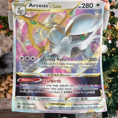 Pokemon Arceus V Star Brilliant Stars Blanket   -RLQI5-7801