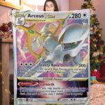 Pokemon Arceus VStar Pokemon Card Blanket 696343