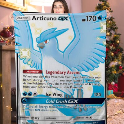 Pokemon Articuno GX Pokemon Card Blanket 758574