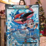 Pokemon Ash-Greninja EX Pokemon Card Blanket 595949
