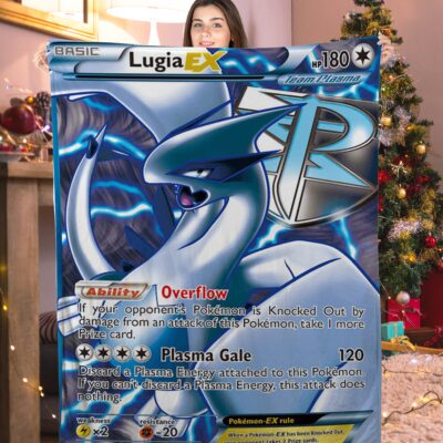 Pokemon Basic Lugia EX Pokemon Card Blanket 261993