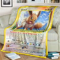 Pokemon Blanket Eevee Pokemon Card Blanket 3257