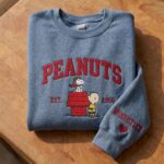 Custom Embroidered Snoopy T-Shirt, Sweatshirt, Hoodie