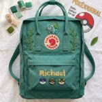 Pokemon Fjallraven Kanken Hand-Embroidered Backpack