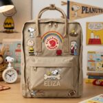 Snoopy Fjallraven Kanken Hand-Embroidered Backpack