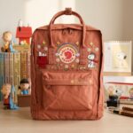 Snoopy Fjallraven Kanken Hand-Embroidered Backpack