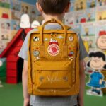 Snoopy Fjallraven Kanken Hand-Embroidered Backpack