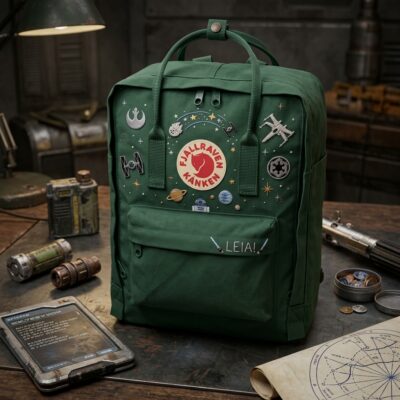 Star Wars Fjallraven Kanken Hand-Embroidered Backpack
