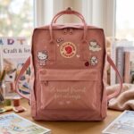 Hello Kitty Fjallraven Kanken Hand-Embroidered Backpack