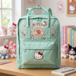Hello Kitty Fjallraven Kanken Hand-Embroidered Backpack