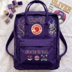Pokemon Fjallraven Kanken Hand-Embroidered Backpack