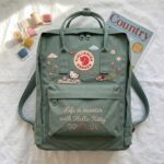 Hello Kitty Fjallraven Kanken Hand-Embroidered Backpack