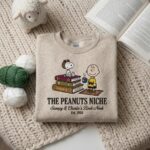 Custom Embroidered Snoopy T-Shirt, Sweatshirt, Hoodie