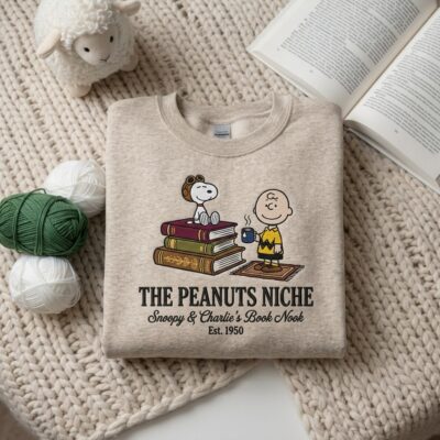 Custom Embroidered Snoopy T-Shirt, Sweatshirt, Hoodie
