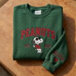 Custom Embroidered Snoopy T-Shirt, Sweatshirt, Hoodie