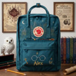 Harry Potter Fjallraven Kanken Hand-Embroidered Backpack