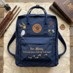 Harry Potter Fjallraven Kanken Hand-Embroidered Backpack