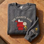 Custom Embroidered Snoopy T-Shirt, Sweatshirt, Hoodie