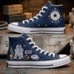 Star Wars Hand-Embroidered Converse Chuck Taylor 1970s - All Star Classic