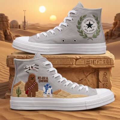 Star Wars Hand-Embroidered Converse Chuck Taylor 1970s - All Star Classic