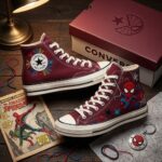 Spiderman Hand-Embroidered Converse Chuck Taylor 1970s - All Star Classic
