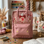 Coca-cola Fjallraven Kanken Hand-Embroidered Backpack
